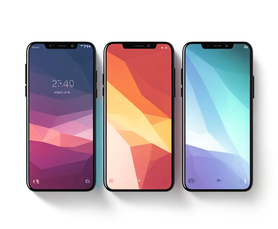 3 smart phones